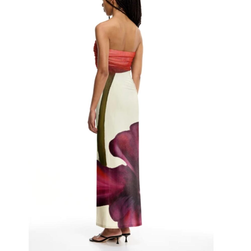 Significant Other Women's Poppy Botanic The Sura Strapless Dress Size 20 - Picture 2 of 12